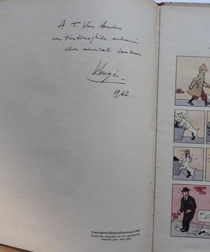 TINTIN
ensemble de 2 albums : L'Ile noire...