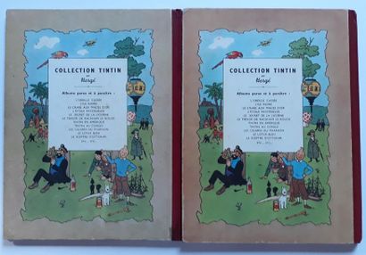 TINTIN
ensemble de 2 albums : Le Lotus Bleu...
