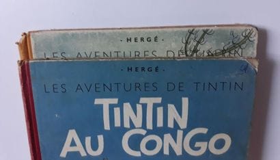 TINTIN
ensemble de 2 albums : Au Congo (B1,...