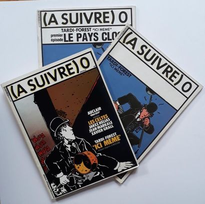 A Suivre - ensemble de 3 numéro 0 : Rare...