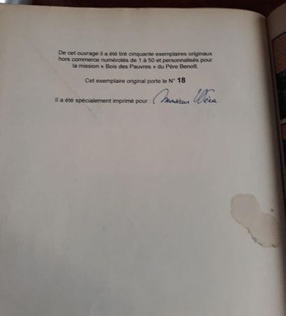 BLAKE ET MORTIMER
Le marque jaune Tirage...