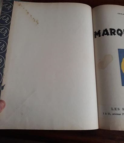 BLAKE ET MORTIMER
Le marque jaune Tirage...