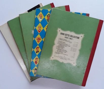 BLAKE ET MORTIMER
ensemble de 5 albums :...