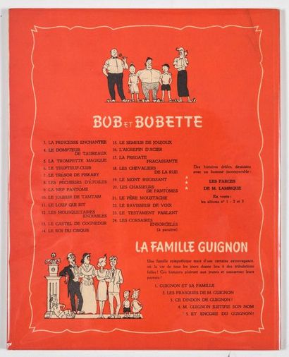 Bob et Bobette 23
Le testament parlant :...