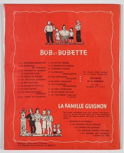 Bob et Bobette 22
Le ravisseur de voix :...