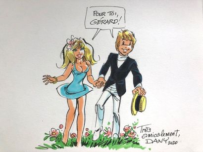 Dany - dédicace
Très beau dessin en couleurs...