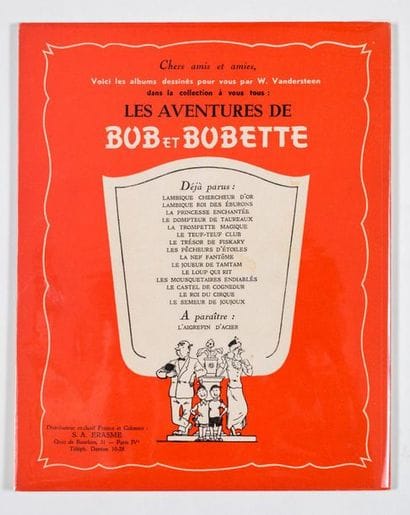 Bob et Bobette 15
Le semeur de joujoux :...