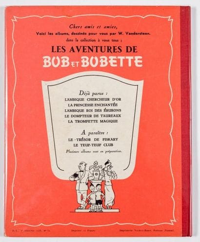 Bob et Bobette 13
Le castel de Cognedur :...