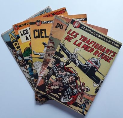 Buck Danny 
ensemble de 5 albums : Dans les...