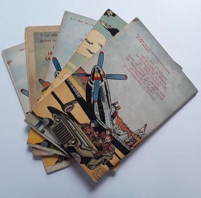 Buck Danny 
ensemble de 5 albums : Dans les...