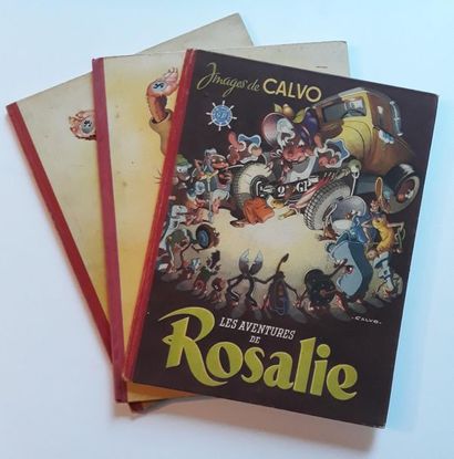 CALVO
ensemble de 3 albums : La bête est...