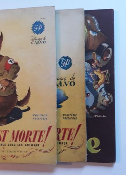 CALVO
ensemble de 3 albums : La bête est...