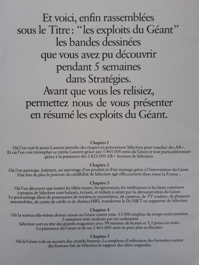 CHALAND
Les exploits du géant : Rare portfolio...