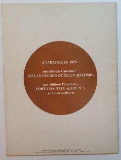 Corto Maltese 
La lagune des beaux songes...