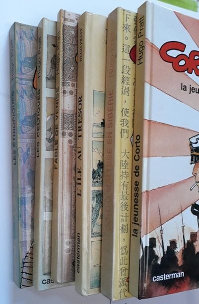 Corto Maltese 
2ère série cartonnée complète...