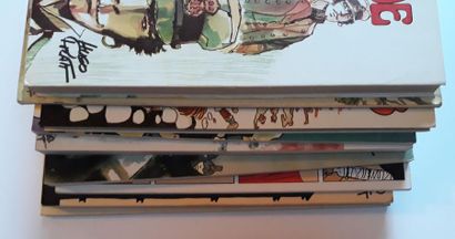 HUGO PRATT
ensemble de 9 albums : Ballade...