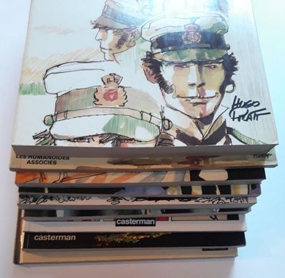 HUGO PRATT
ensemble de 9 albums : Ballade...
