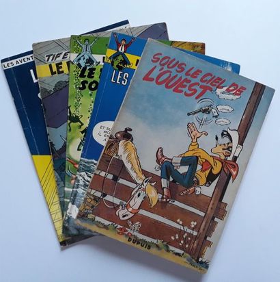 DIVERS
ensemble de 5 albums : Lucky Luke...