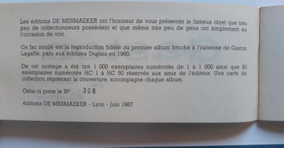Gaston 0
Fac-similé de l'édition originale...