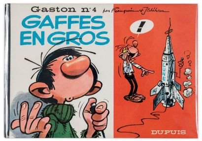 Gaston 4
Edition originale dos rond. Proche...