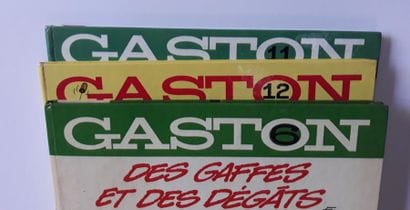 Gaston
ensemble de 3 albums : 6, 11, 12....