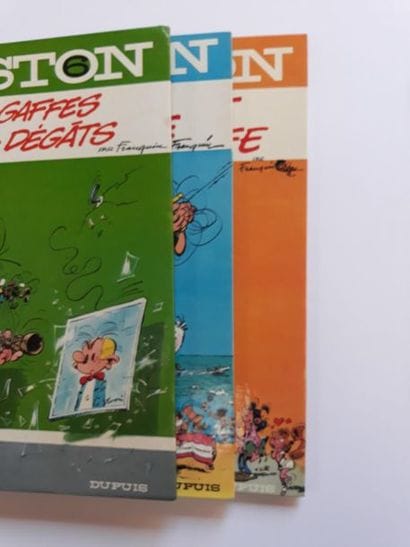 Gaston
ensemble de 3 albums : 6, 8, 10. Editions...