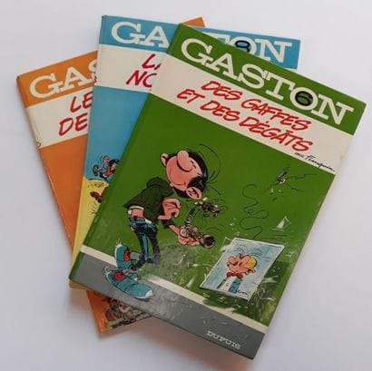 Gaston
ensemble de 3 albums : 6, 8, 10. Editions...