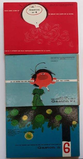 Gaston
ensemble de 3 albums : 1, 3, 5. Editions...