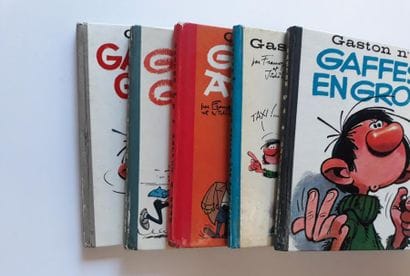 Gaston
ensemble de 5 albums : 1, 2 (1965),...