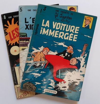 GIL JOURDAN
ensemble de 3 albums : 3, 5,...