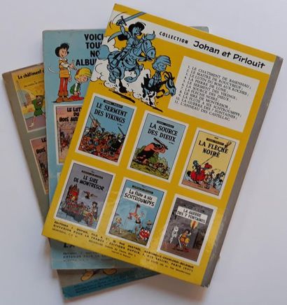 Johan et Pirlouit 
ensemble de 3 albums :...