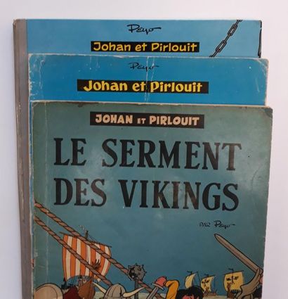 Johan et Pirlouit 
ensemble de 3 albums :...