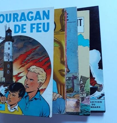 LOMBARD
ensemble de 5 albums : Jari dans...