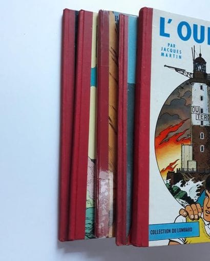 LOMBARD
ensemble de 5 albums : Jari dans...