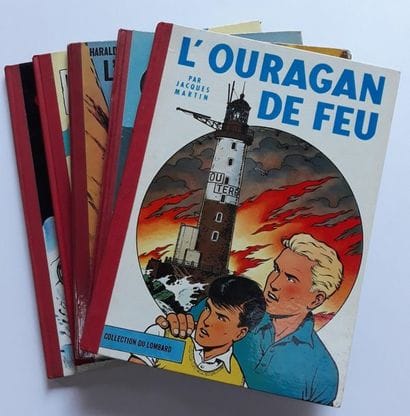 LOMBARD
ensemble de 5 albums : Jari dans...