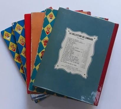 LOMBARD
ensemble de 6 albums : Oumpah-pah...