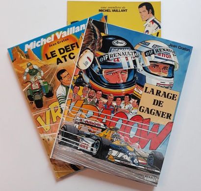 MICHEL VAILLANT
ensemble de 3 albums publicitaires...
