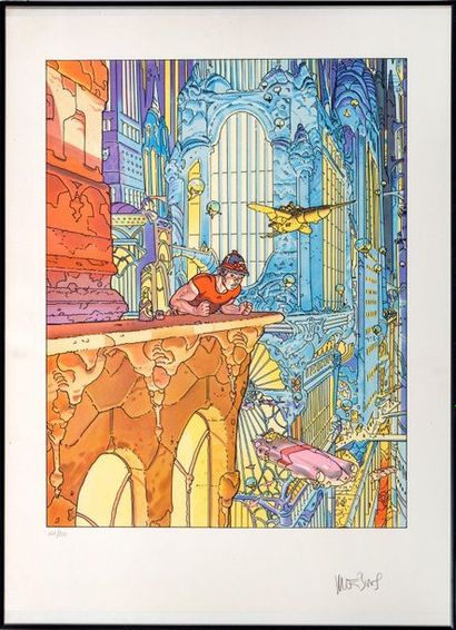 Moebius - sérigraphie/Offset
The long tomorrow...