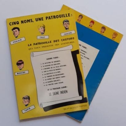 Patrouille des Castors 
ensemble de 2 albums...
