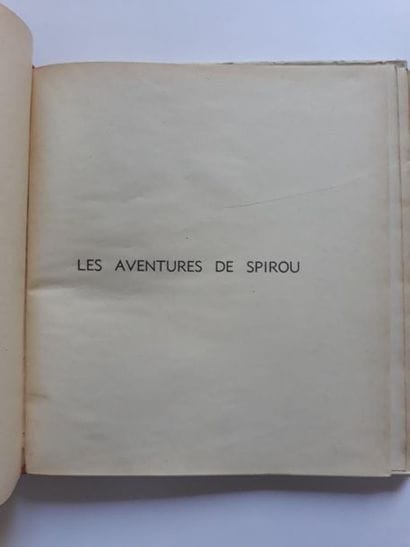 Spirou et Fantasio par Franquin
Edition originale...