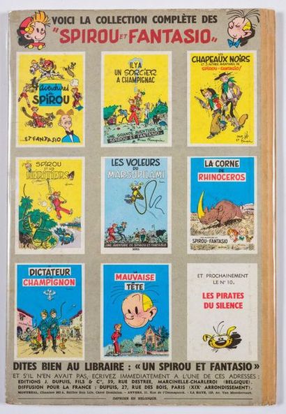 Spirou et Fantasio 9
Le repaire de la murène....