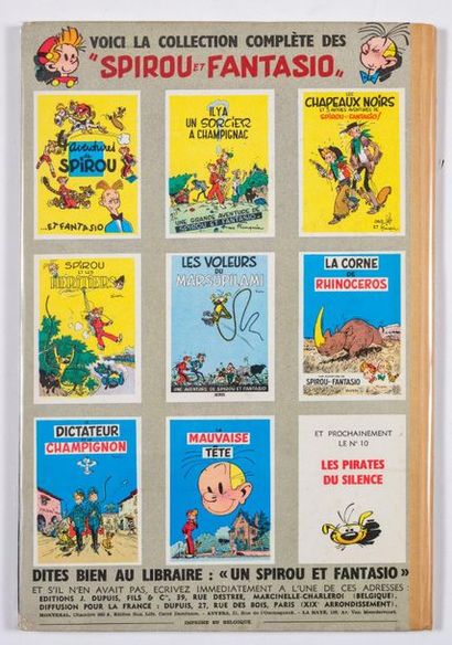 Spirou et Fantasio 9
Le repaire de la murène....