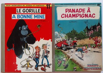 Spirou et Fantasio
ensemble de 2 albums :...