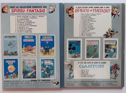 Spirou et Fantasio
ensemble de 2 albums :...