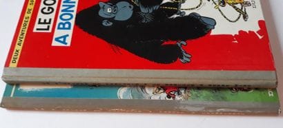 Spirou et Fantasio
ensemble de 2 albums :...