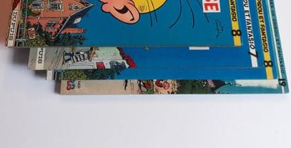 Spirou et Fantasio
ensemble de 4 albums :...