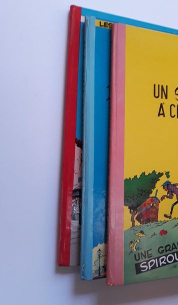 Spirou et Fantasio
ensemble de 3 albums :...