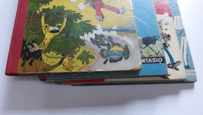 Spirou et Fantasio
ensemble de 4 albums :...