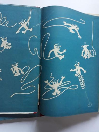 Spirou et Fantasio
ensemble de 4 albums :...