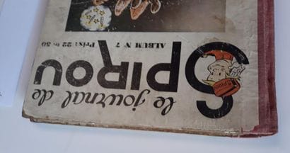 Spirou 7
Reliure éditeur en bon état.